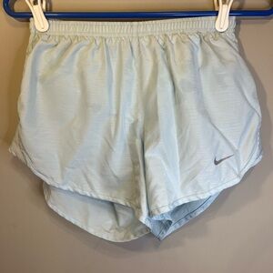 Nike Women's Sky Blue Athletic Shorts
